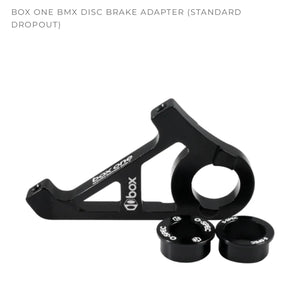 BOX ONE BMX DISC BRAKE ADAPTER for 10mm Dropout