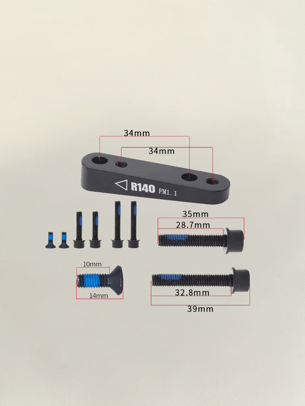 Z.9 DISC BRAKE CALIPER ADAPTER / CONVERTER