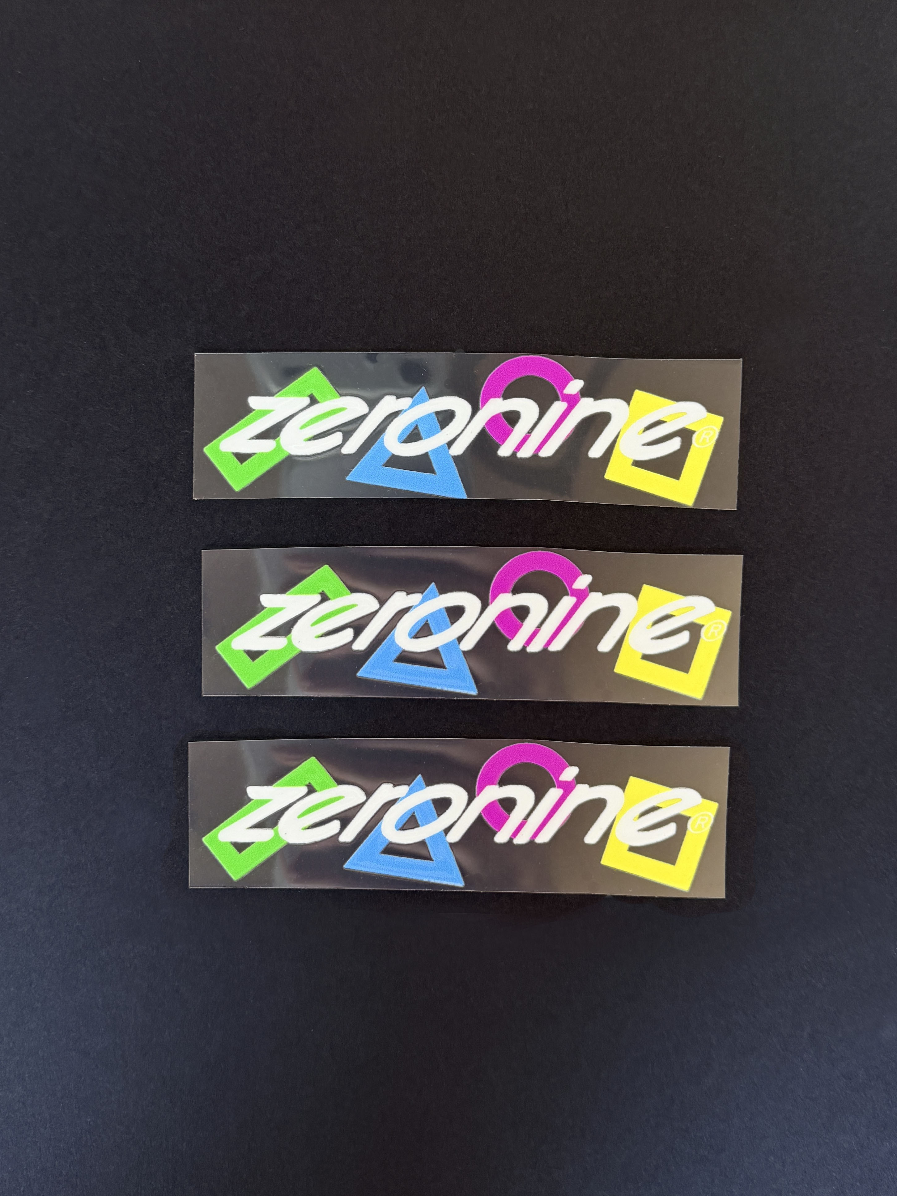 Zeronine Geo BMX Decals – 3 Pack