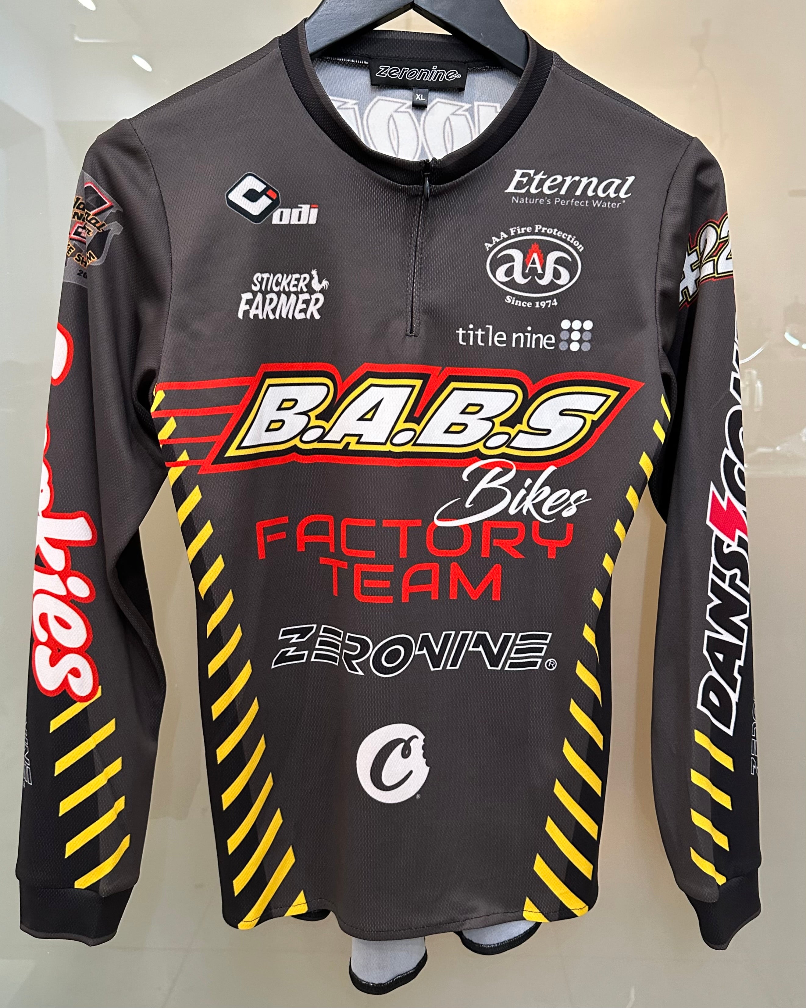 thumbnail image 2 of Scoyco Motorcycle MX Motocross Bike Jersey – Black/Blue/Red – S M L XL XXL 2 of 4