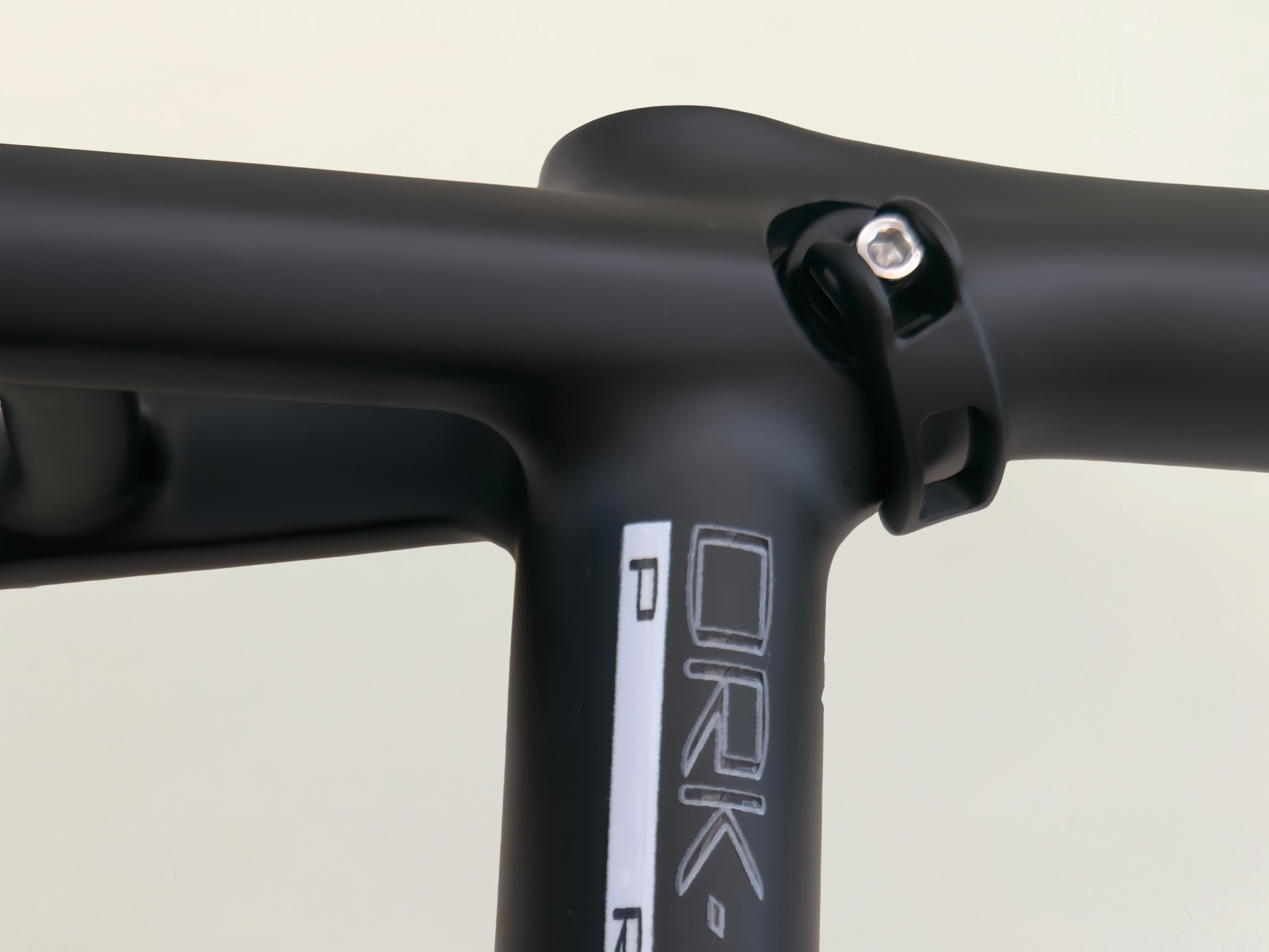 ZERONINE - DRK MTR CARBON RACE FRAME - BLACK or WHITE