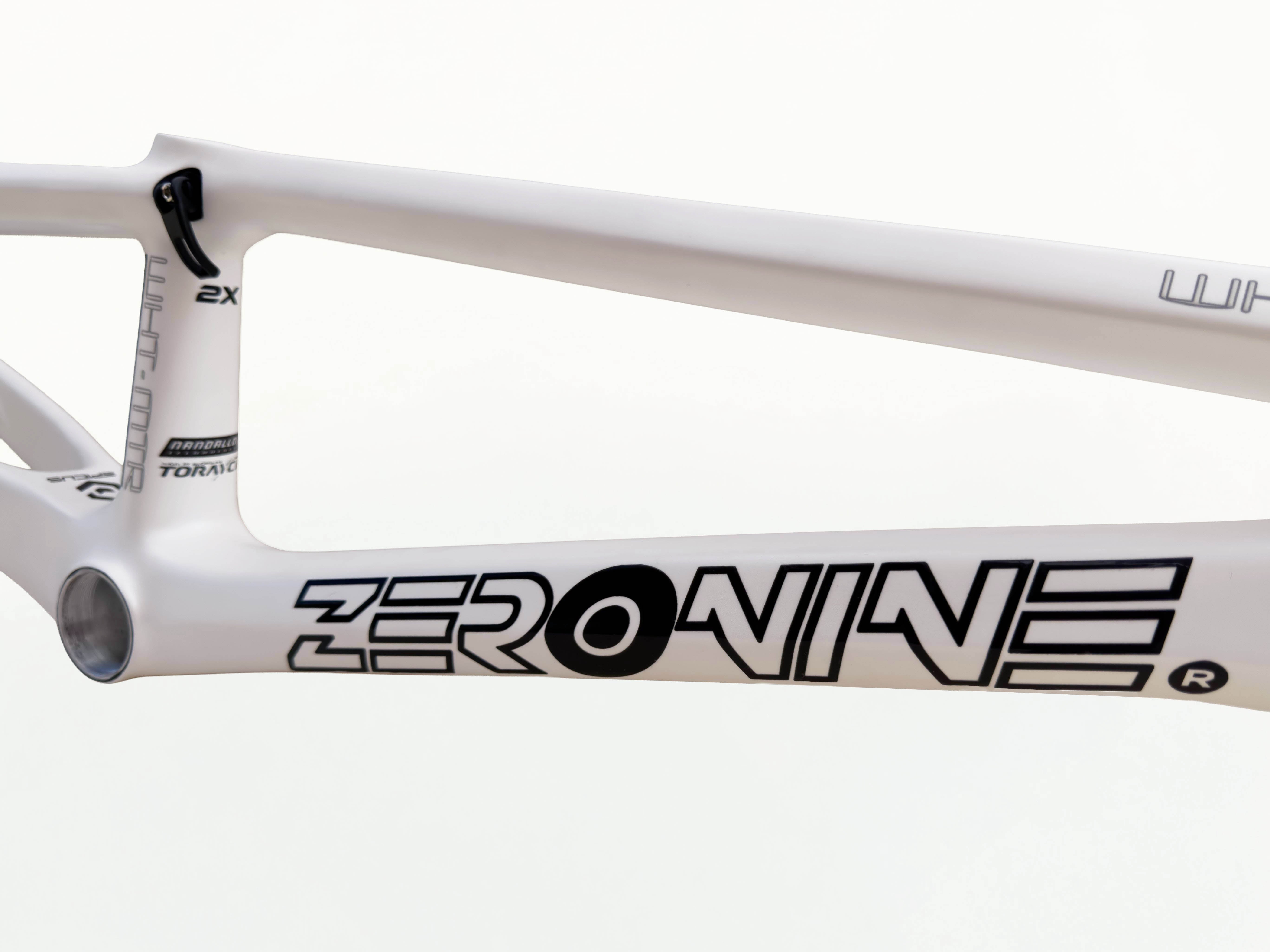 ZERONINE - DRK MTR CARBON RACE FRAME - BLACK or WHITE
