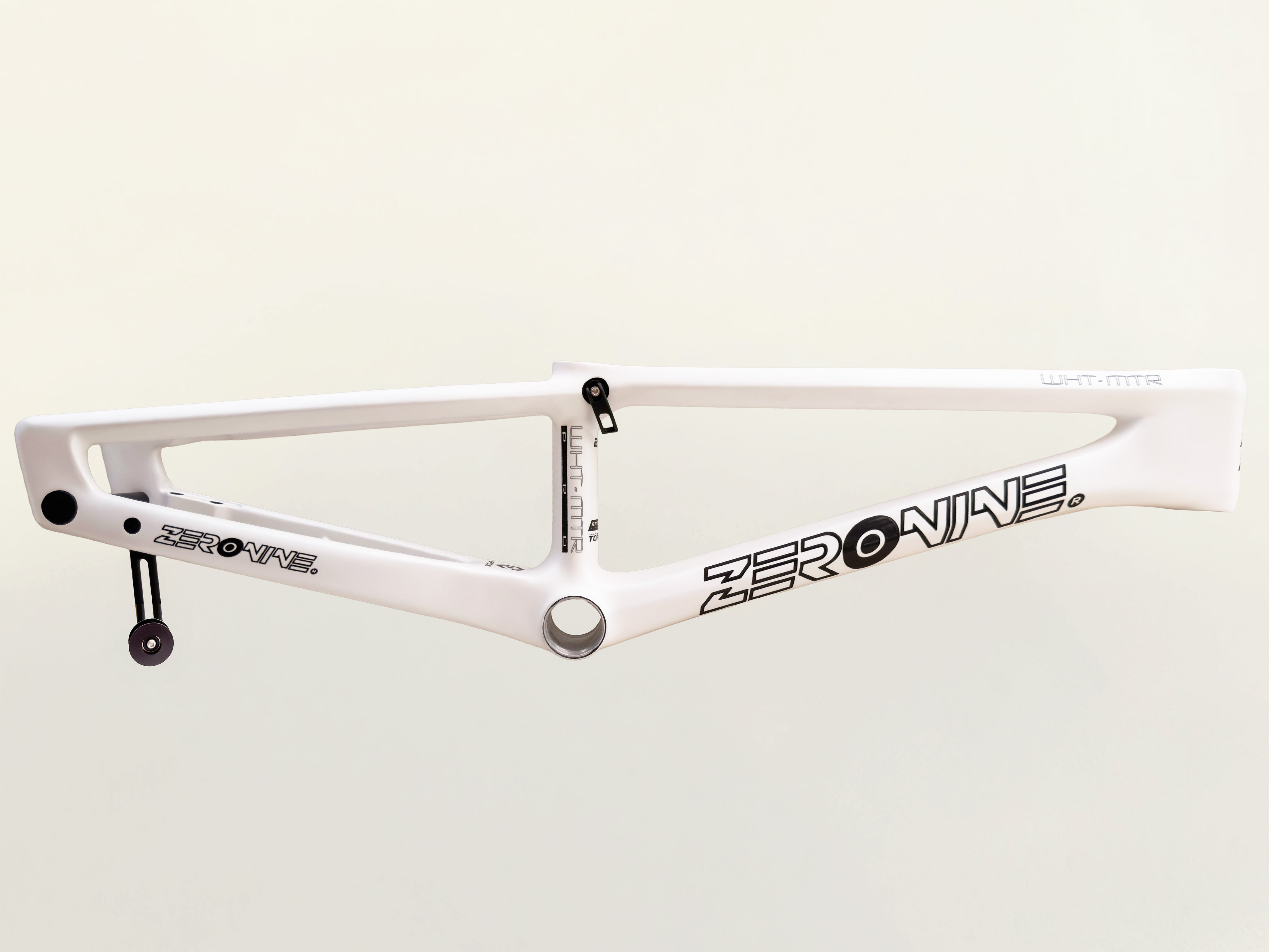 ZERONINE - DRK MTR CARBON RACE FRAME - BLACK or WHITE