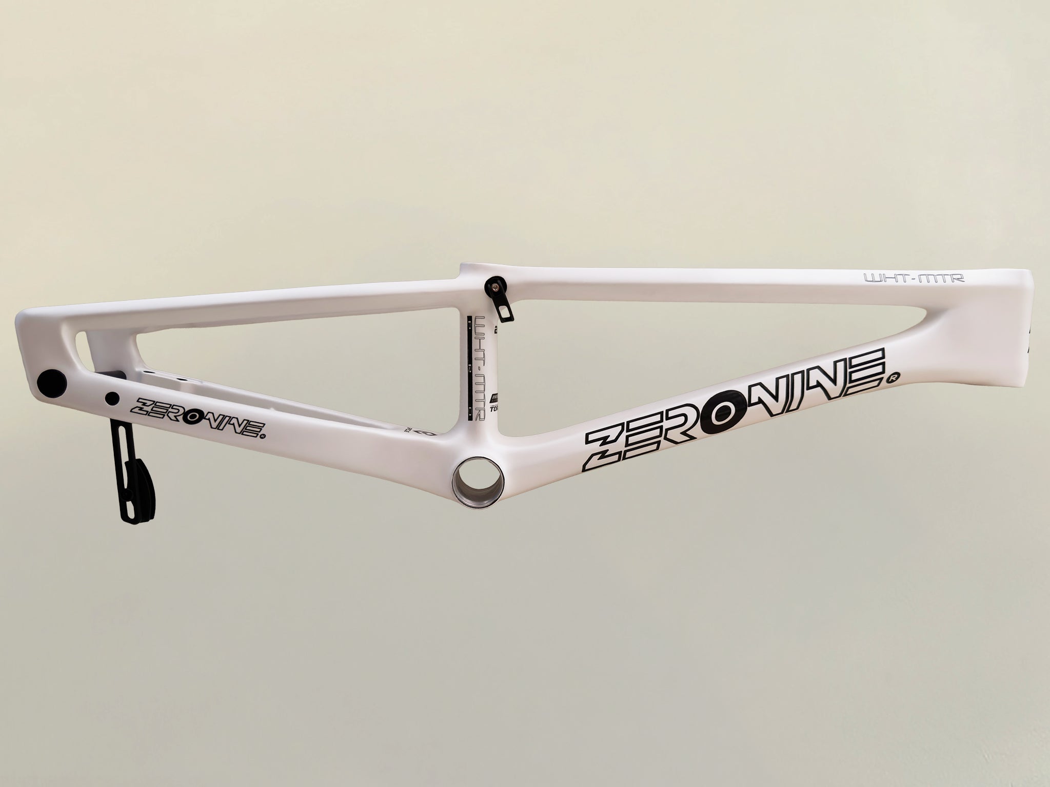 ZERONINE - DRK MTR CARBON RACE FRAME - BLACK or WHITE