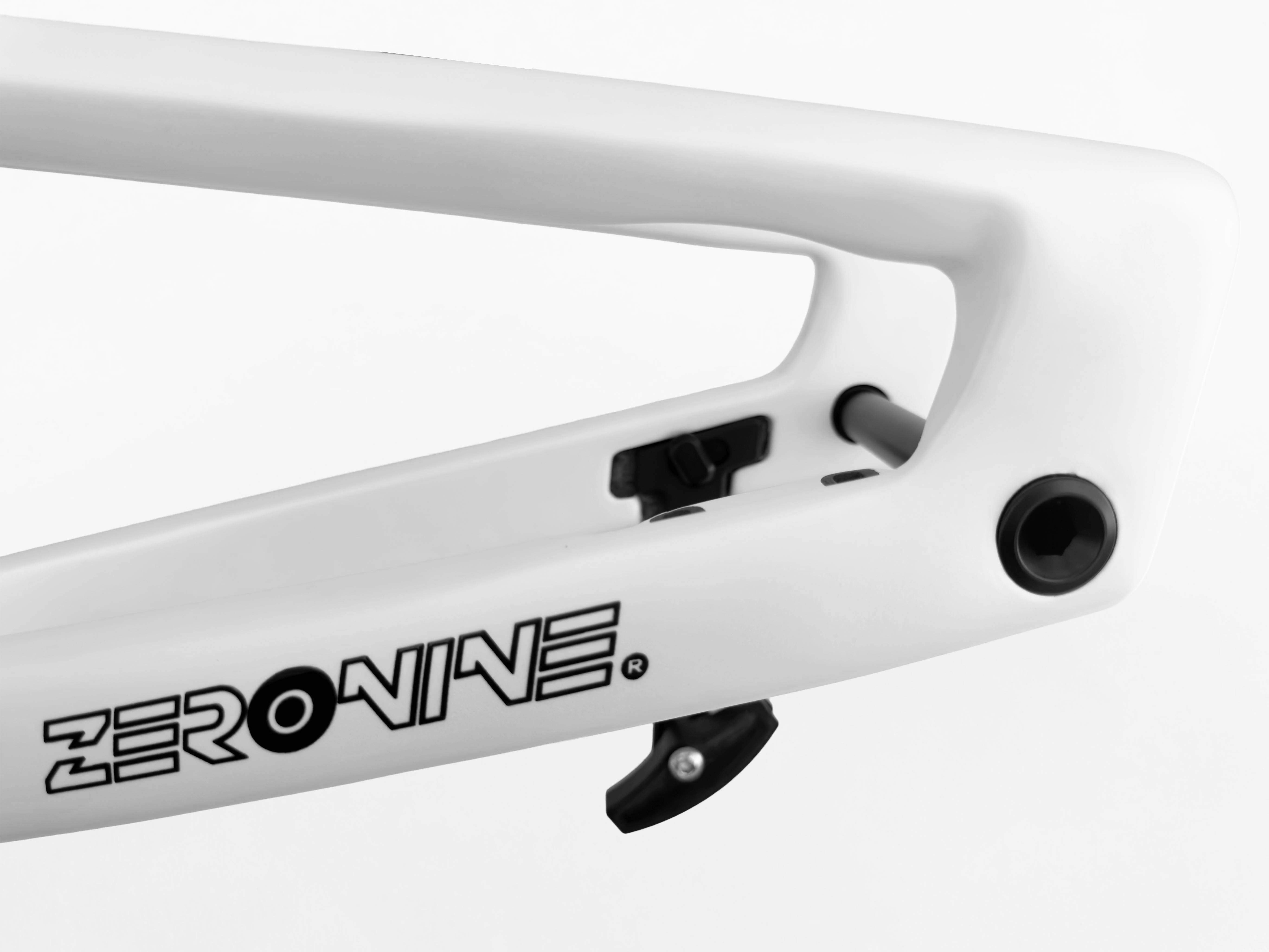 ZERONINE - DRK MTR CARBON RACE FRAME - BLACK or WHITE