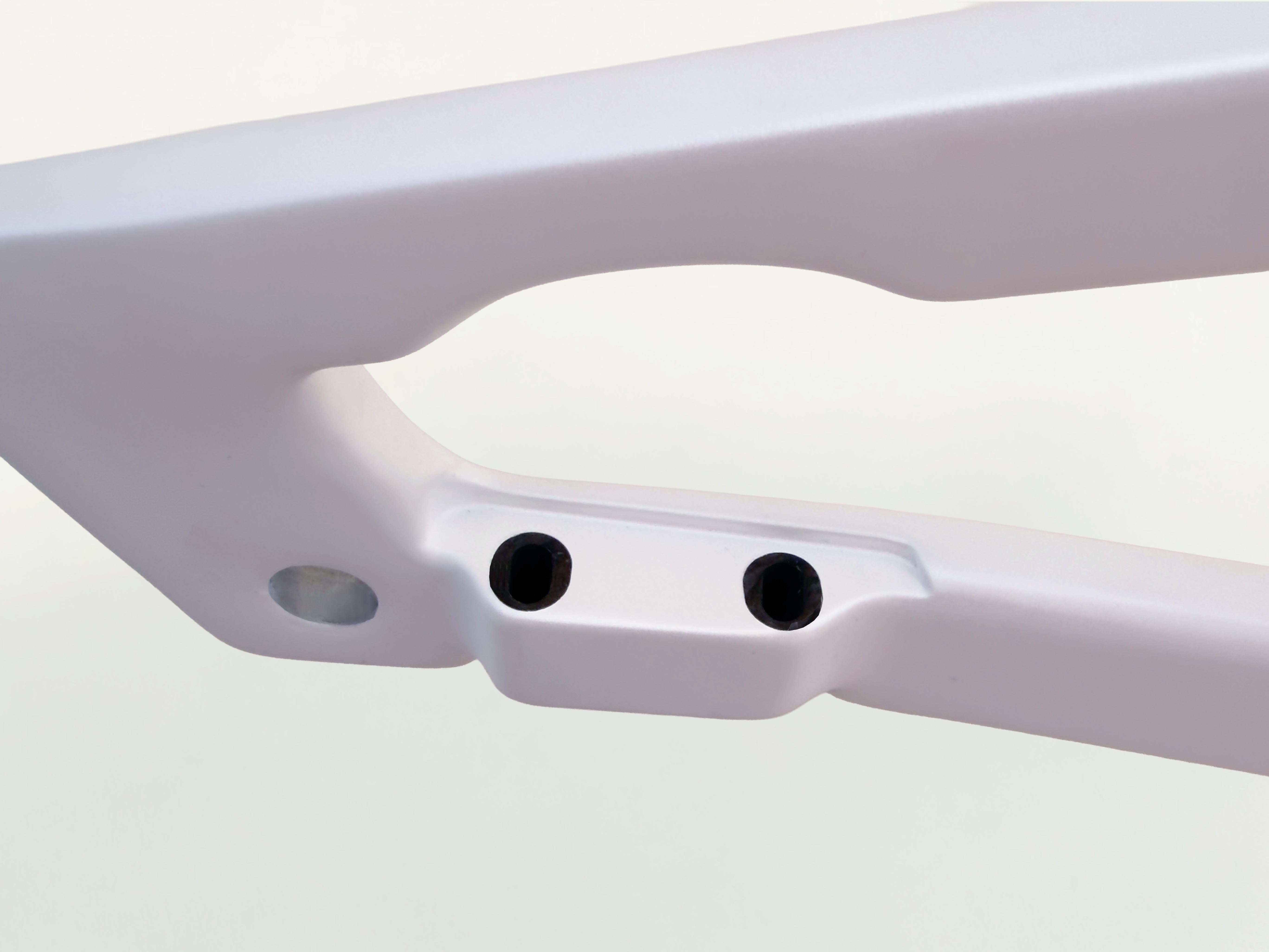 ZERONINE - DRK MTR CARBON RACE FRAME - BLACK or WHITE