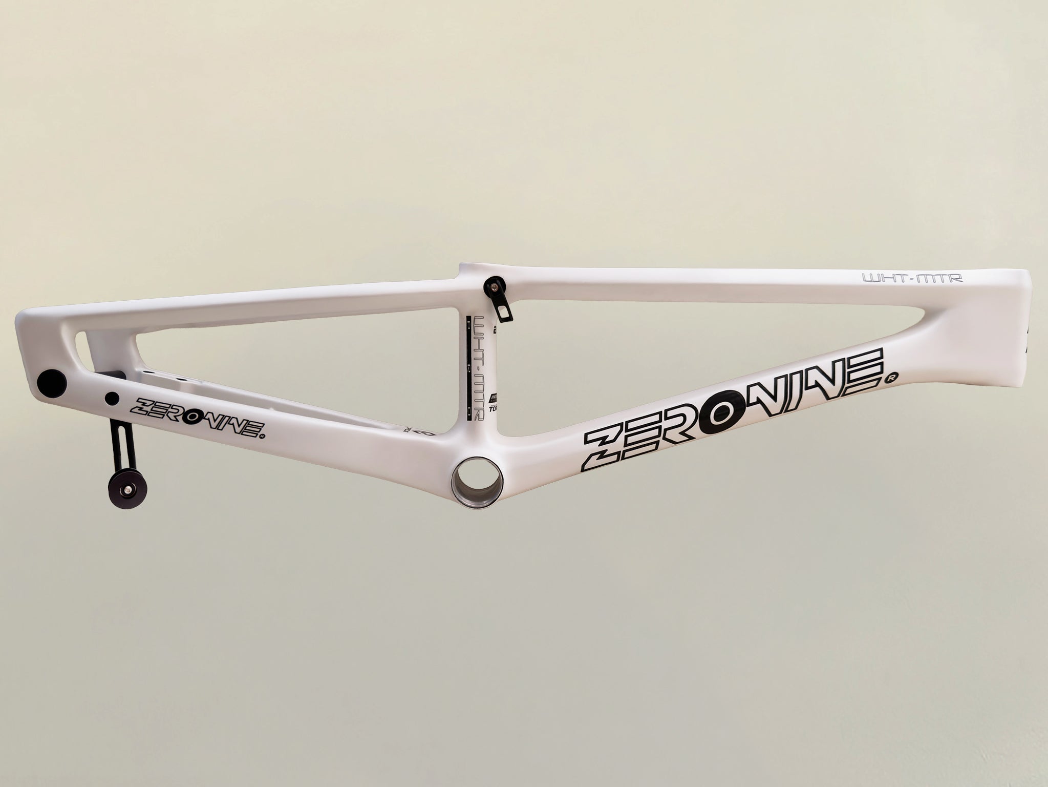 ZERONINE - DRK MTR CARBON RACE FRAME - BLACK or WHITE