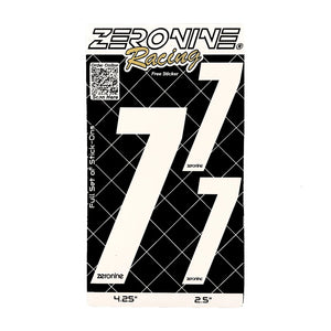 Front Plate Vinyl NUMBER KITS