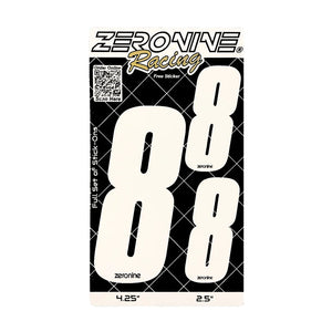 Front Plate Vinyl NUMBER KITS
