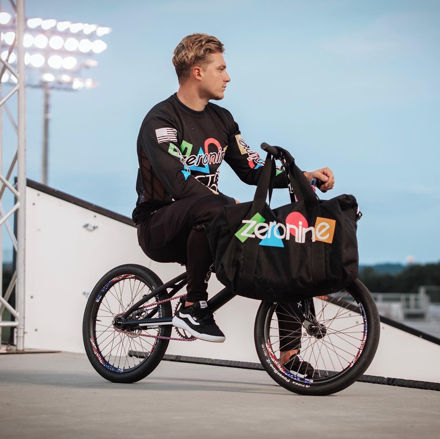 Zeronine Racing Jersey Black BMX – ZeronineBMX.co