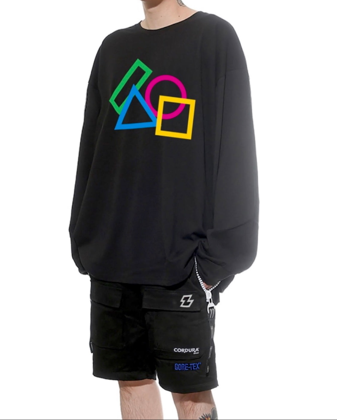 ZERONINE GEO CLUSTER - SWEATSHIRT